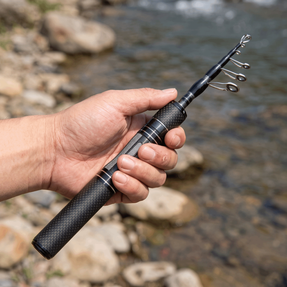 Carbon Handle Telescopic Fishi - Fishing Rod Tip Replacement 评论和价格