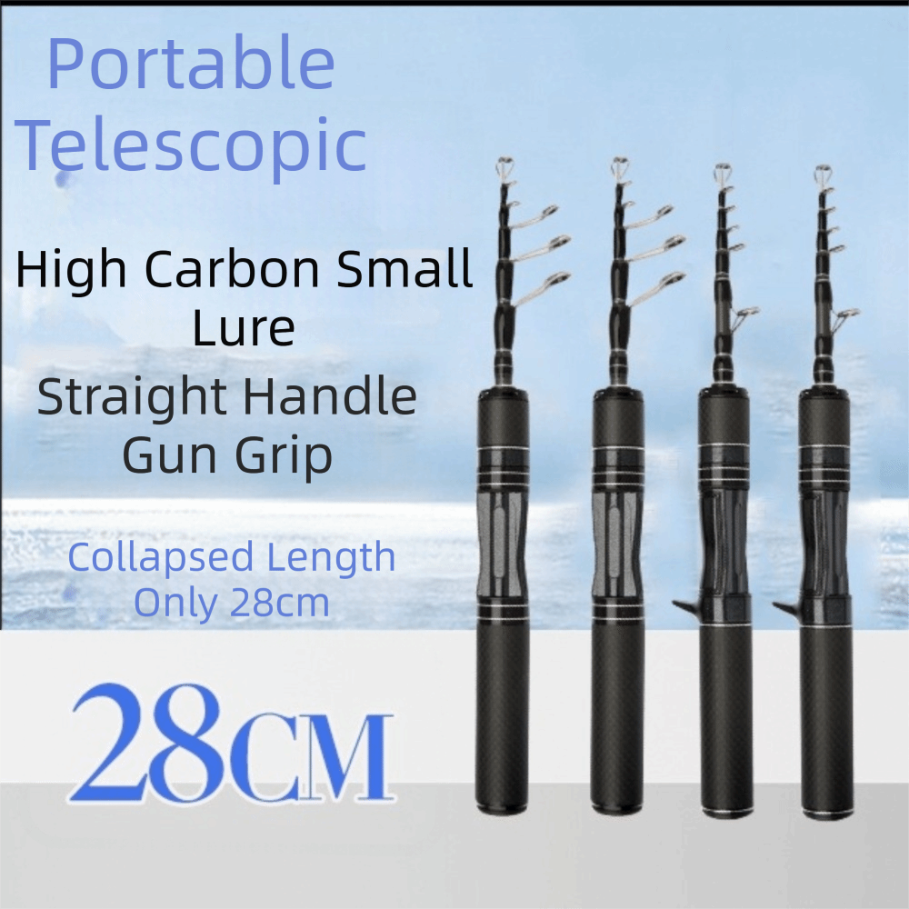 Carbon Handle Telescopic Fishi - Fishing Rod Tip Replacement 评论和价格