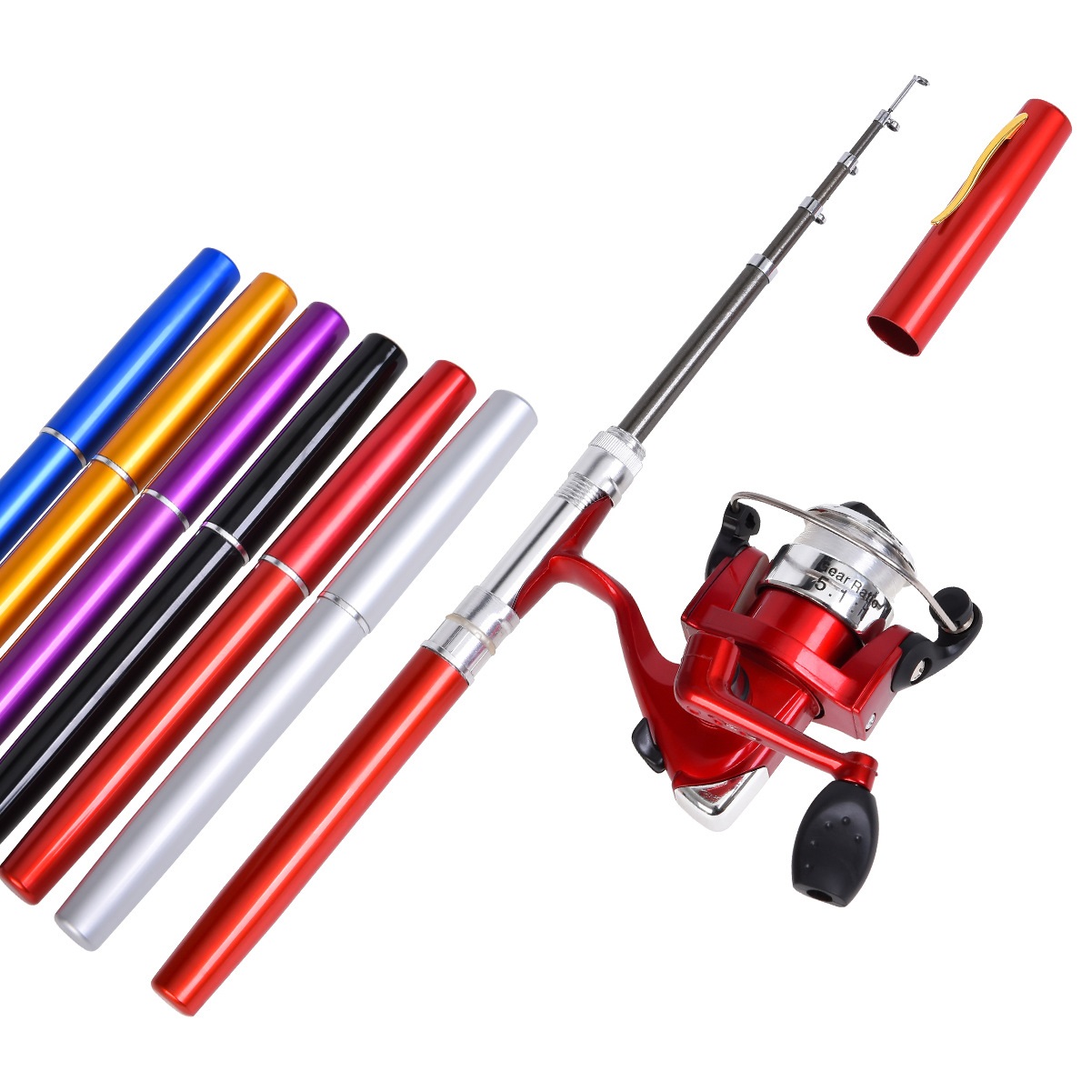 Mini Pen Shape Fishing Rod wit - Penn Reel Fierce 评论和价格