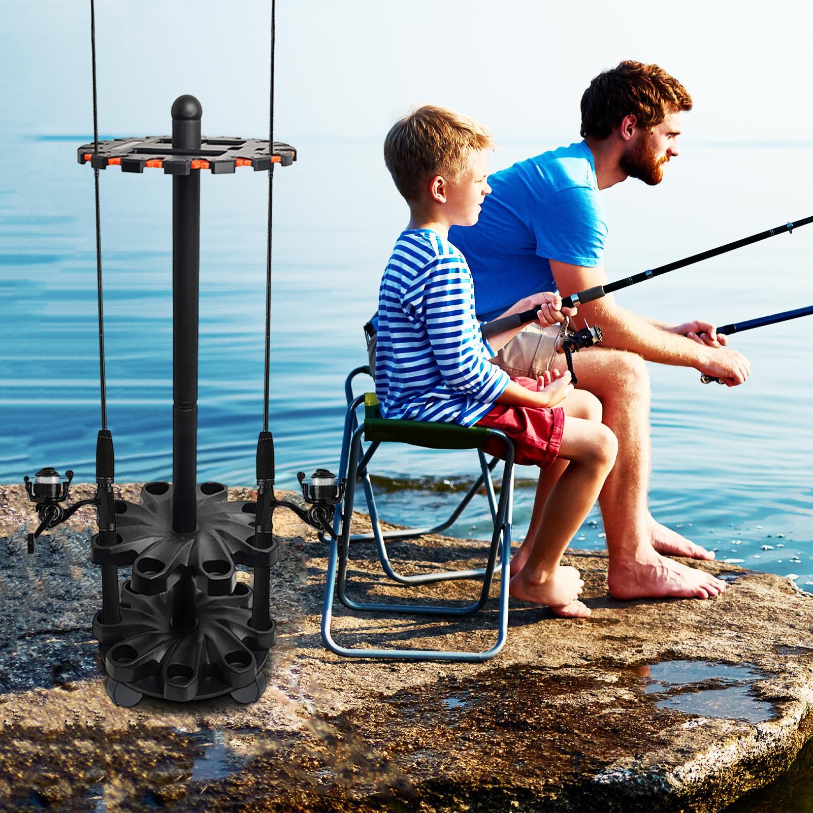 Fishing Rod Racks Angling Pole - Fishing Rod Rack 评论和价格
